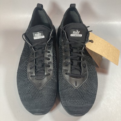 Size 10 - Nike Air Max Flyknit Racer Triple Black for sale  display picture 1