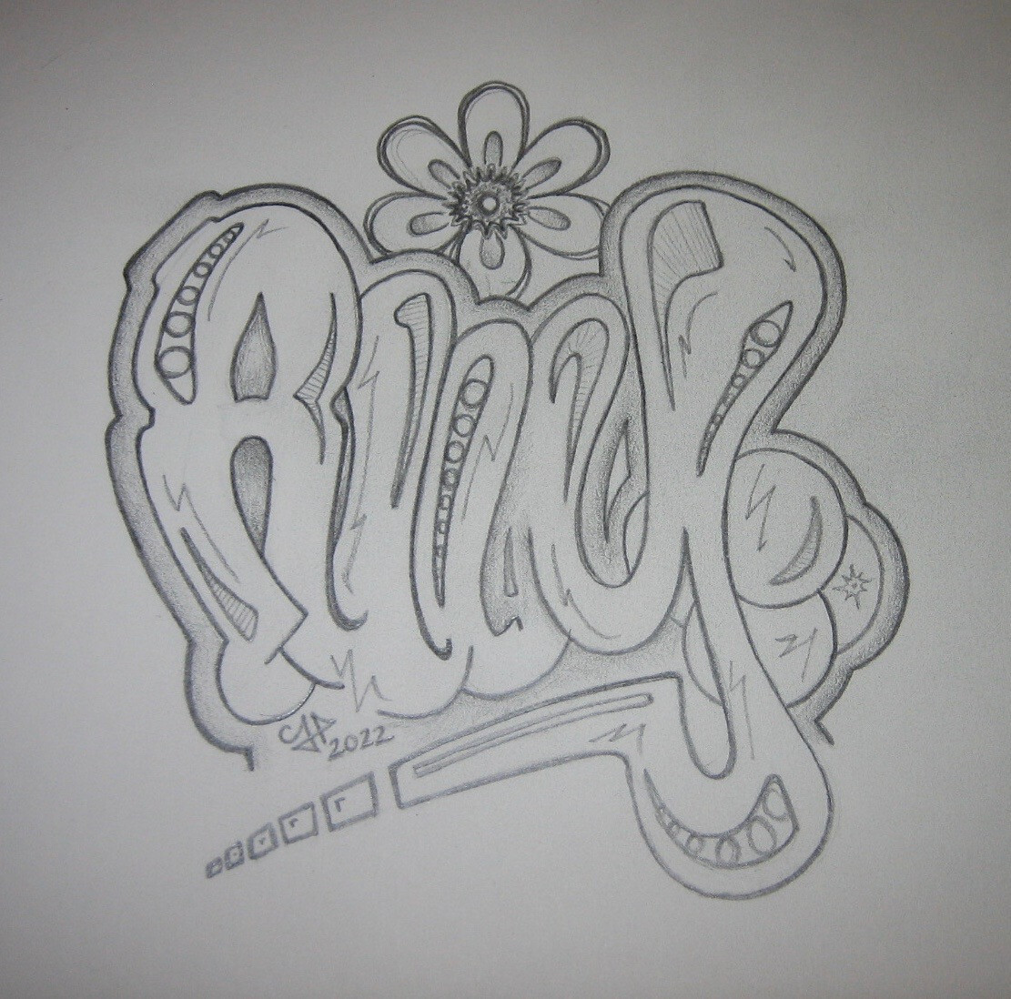 ONE OF A KIND * PERSONAL WORDING * GRAFFITI STYLE ART & HEALING W