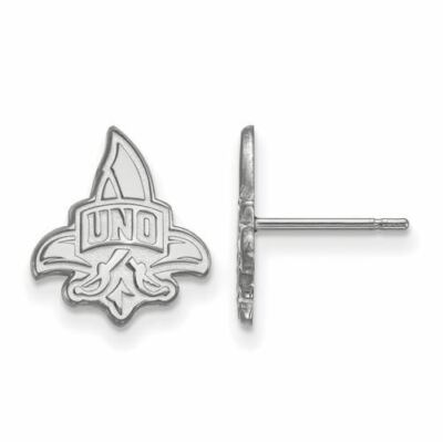 SS Univ of New Orleans U-N-O Small Post Earrings