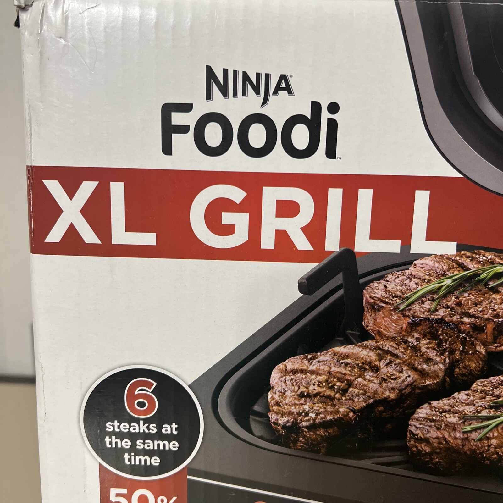 Ninja BG500A Foodi XL 5in1 Indoor Grill W/4Quart Air Fryer Roast New