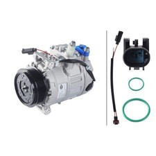 1x Kompressor, Klimaanlage HELLA 8FK 366 201-851 passend für MERCEDES-BENZ