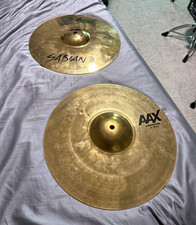 Sabian AAX X-Plosion Hats 14"/35 cm Hi-Hat Cymbals Pair 2-Piece Set