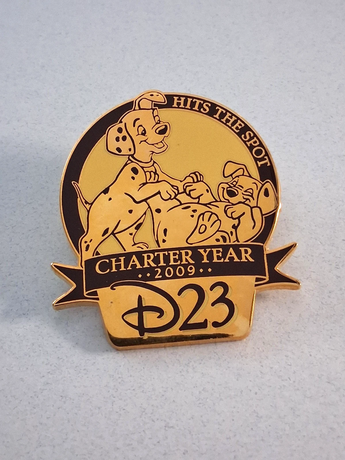 Hits The Spot 2009 101 Dalmations D23 Disney Pin