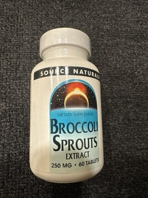 Source Naturals Broccoli Sprouts Extract, 250 mg, 60 Tablets