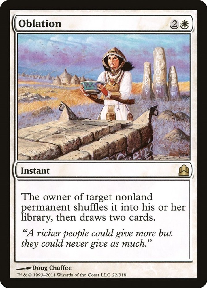 Oblation - 22 - Commander - MTG