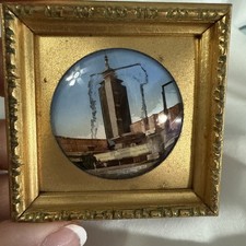 RARE! 1933 Chicago Worlds Fair Hand Painted In Czechoslovakia Science Blding