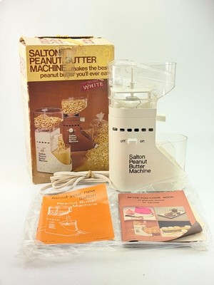 Vintage Salton Peanut Butter Machine Maker Model PB-5 - NEW NOS Open Box - Works