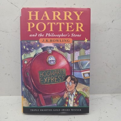 Harry Potter and the Philosophers Stone Bloomsbury Hardback Book + DJ 33rd Print