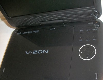 Coby V-ZON TF-DVD9109 Portable DVD Player 9