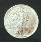 1987 BU American Silver Eagle 1 Oz .999 Fine Coin, No Reserve #104