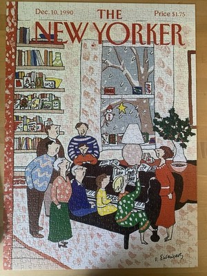 New Yorker 1000 Puzzle  Holiday Harmony  Devera Ehrenberg, Complete