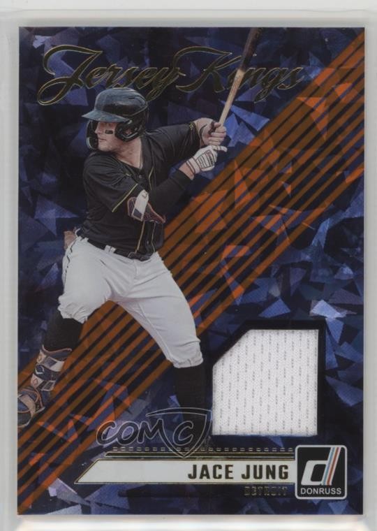 2024 Panini Donruss Jersey Kings Orange Ice Jace Jung #JK-JJ 1lt2