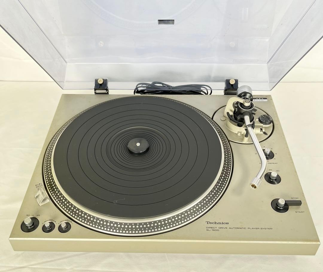 Technics SL-1600 Record Player Direct Drive Automatic Turntable