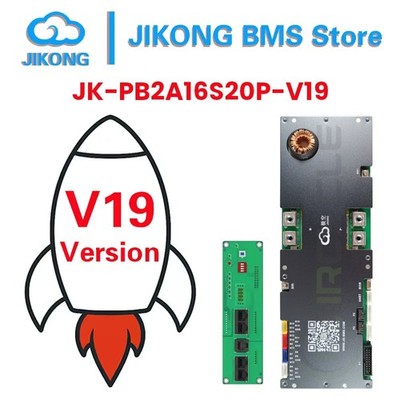JIKONG JK BMS V19 BMS 8-16S 200A LiFePO4 JK-PB2A16S20P V19 2A Active Balancer