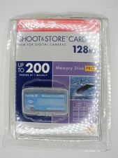 NEW SanDisk Memory Stick Pro Magic Gate 128MB Genuine Camera Memory Card