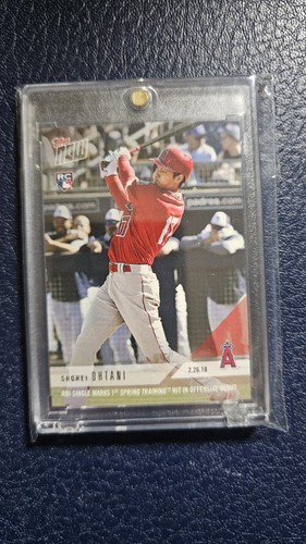 2018 Topps Now Spring Training ST-7 Shohei Ohtani 