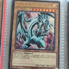 Blue-Eyes White Dragon LOB-EN001 Ultra Rare Unlimited 3000/2500 Konami Yu-Gi-Oh
