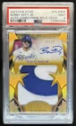 2023 Topps Five Star Bobby Witt Jr. Auto Jumbo Prime Patch Gold #/10 PSA 9