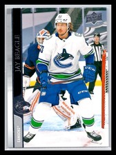 2020-21 Upper Deck #634 Jay Beagle Vancouver Canucks NHL
