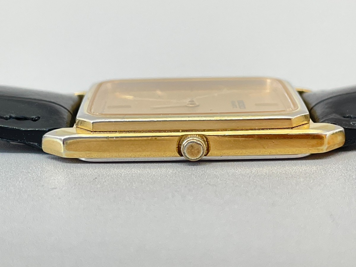 Vintage 1984 Seiko Chariot [US Stock] 9021-5010 Gold Tank Mens Qz 