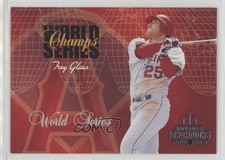 2003 Donruss Champions World Series Champs 1451/2002 Troy Glaus #WSC-1 v6g