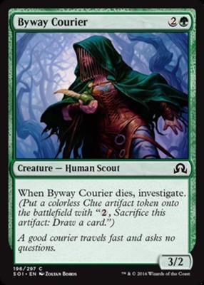 x4 Byway Courier C MTG Shadows over Innistrad M/NM, English