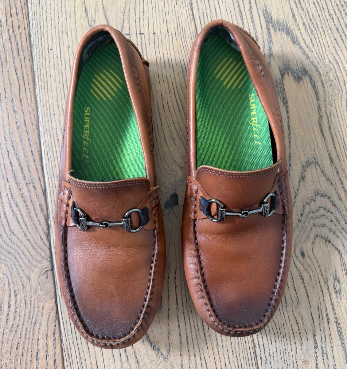 Martin Dingman Brown Leather Addison Horse Bit Casual  display picture 2