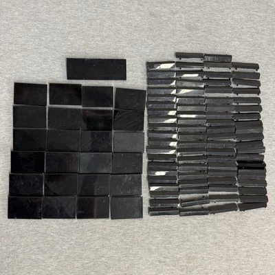 OEM Nintendo Wii Replacement Port Covers lot 106 Pieces - Black - - Image 1 of 4