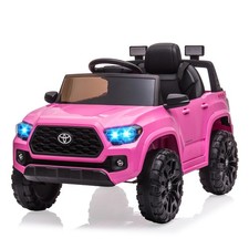 12V Kids Licensed Tacoma Electric Ride On Car Remote Suspension LED Safety Belt