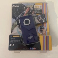 Vivitar DVR 410 Digital Camcorder With Camera In Original Sealed Packaging