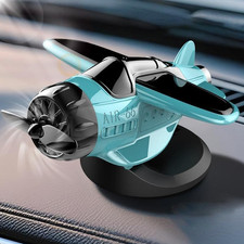 2025 New Solar Powered Drifting Rotating Airplane Shaped Car Ornaments 2025 New Solar Powered Drifting Rotating Airplane Shaped Car Ornaments