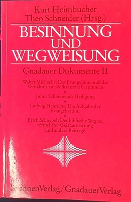 Kirche und Gemeinschaft - oder: Wie stehen wir als geistliche Menschen zur Kirch