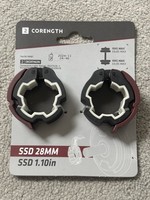 Decathlon Corength Domyos Pair of Weight Training Disc Collars 28mm