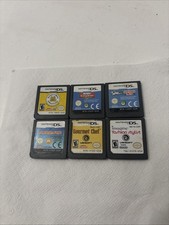 Nintendo DS Games Lot Bundle Sims Build A Bear Playground Stylist Chef Tested