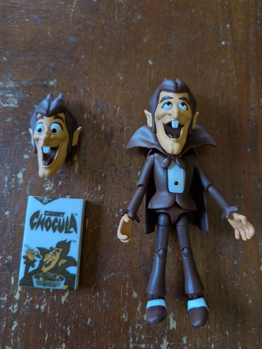 GENERAL MILLS COUNT CHOCULA CEREAL 6" ACTION FIGURE DRACULA