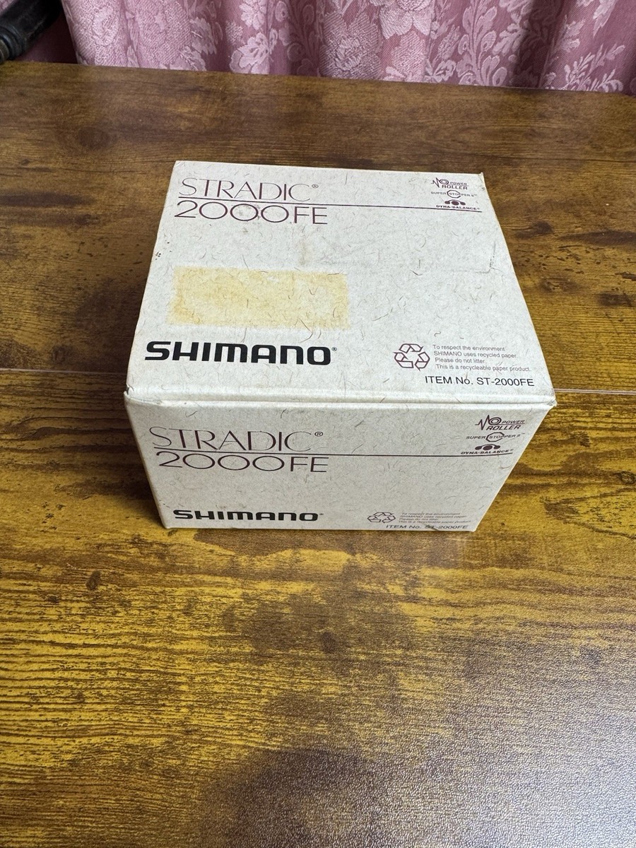 Shimano Stradic 2000FE Vintage Box And Paperwork Only No Reel FREE