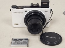Olympus XZ-1 white Digital Camera 10.0MP F1.8 4x Zoom w/ Battery only No charger