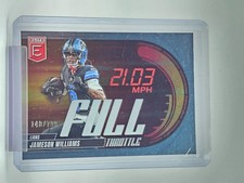 JAMESON WILLIAMS 2025 DONRUSS ELITE FULL THROTTLE #14 /799 LIONS Q7123