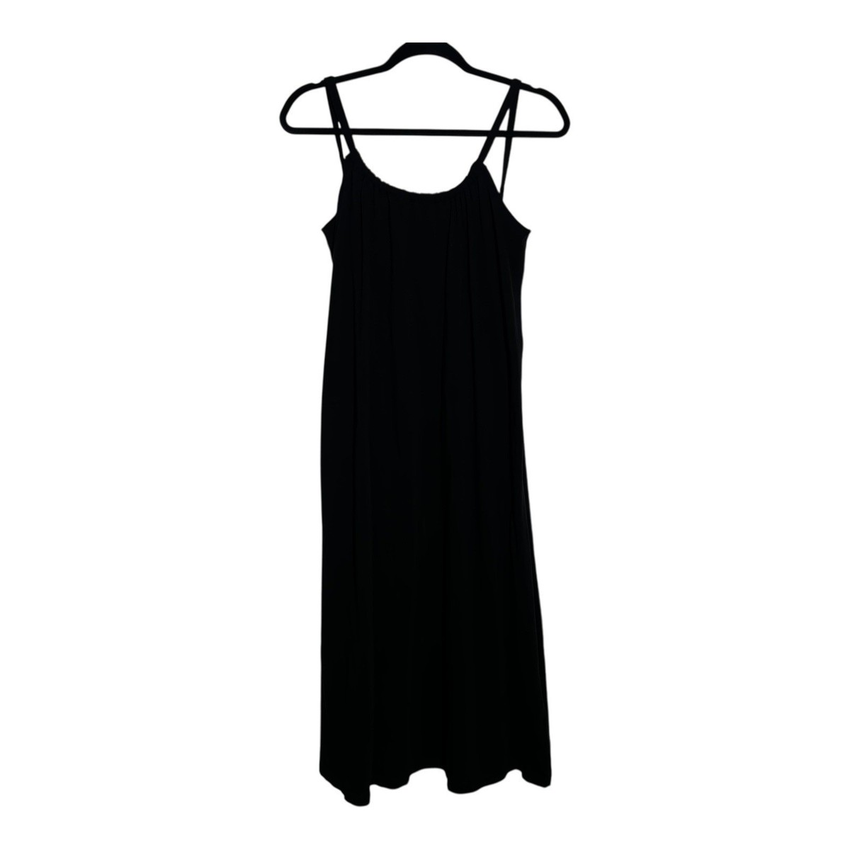 H&M Black Maxi Dress XS Sleeveless Casual Summer Sundress Minimalist | eBay