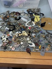Large Costume Jewelry Lot For Art Or Repair
