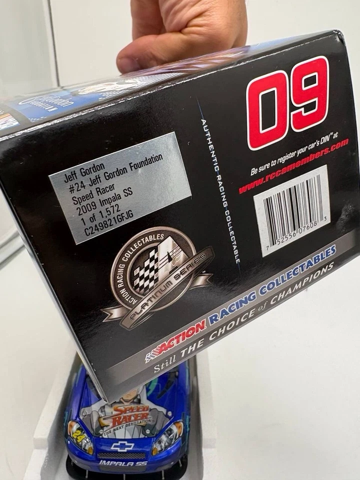 #24 Jeff Gordon, 2009 Speed Racer, Action 1/24 Scale, 1 of 1,572 - Image 3 of 4