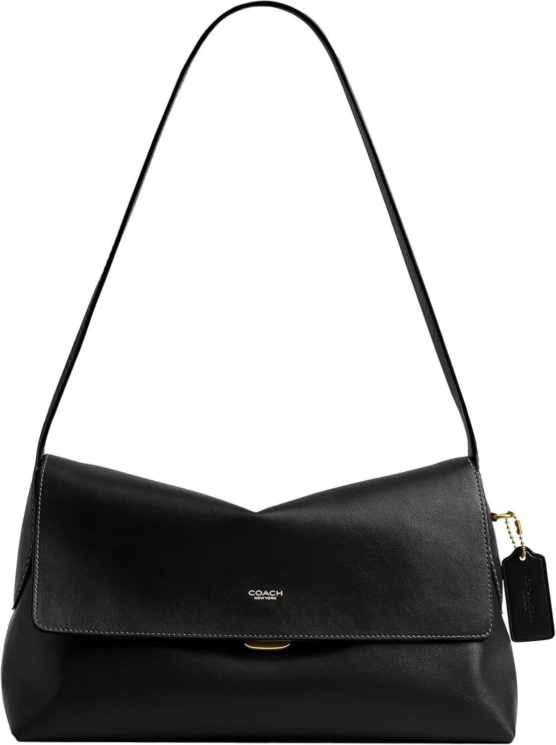 NWT COACH Chelsea Shoulder Bag 30 Leather Crossbody Handbag CDS58 Black Outlet