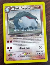 Dark Donphan 3/105 Neo Destiny Holo Pokémon.  Pokemon  TCG on eBay