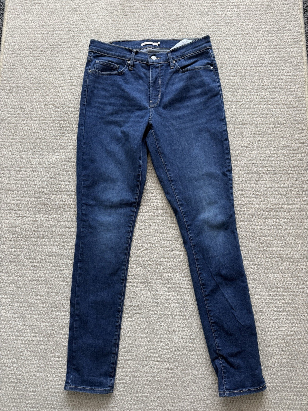Levis 311 Shaping Skinny Mid Rise Womens Jeans Blue Stretch - W31 L32 - UK12 image 2