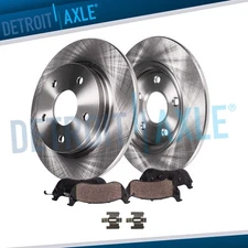 REAR Disc Rotors & Brake Pads for Ford Taurus Lincoln Continental Mercury Sable