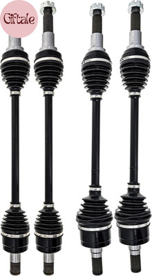 Front Rear Left Right CV Axle Kit for Yamaha Wolverine X4 X2 R-Spec YXF85 YXE85