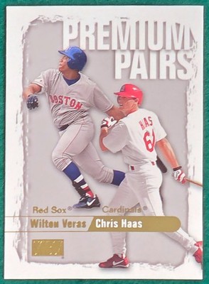 Wilton Veras & Chris Haas - 2000 SkyBox #246 - Premium Pairs Baseball Card