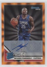 2019 Panini Donruss Holo Orange Laser Signatures Mfiondu Kabengele #225 Auto qc6