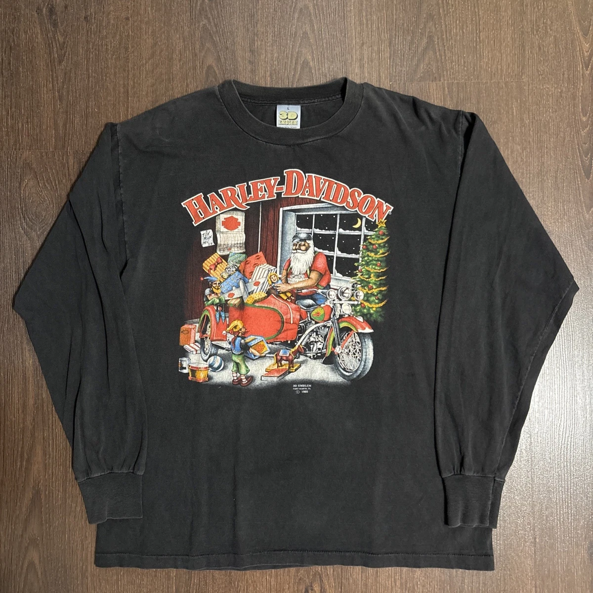 25+ Harley-Davidson Long Sleeve 1990s Vintage T-Shirts for Men for