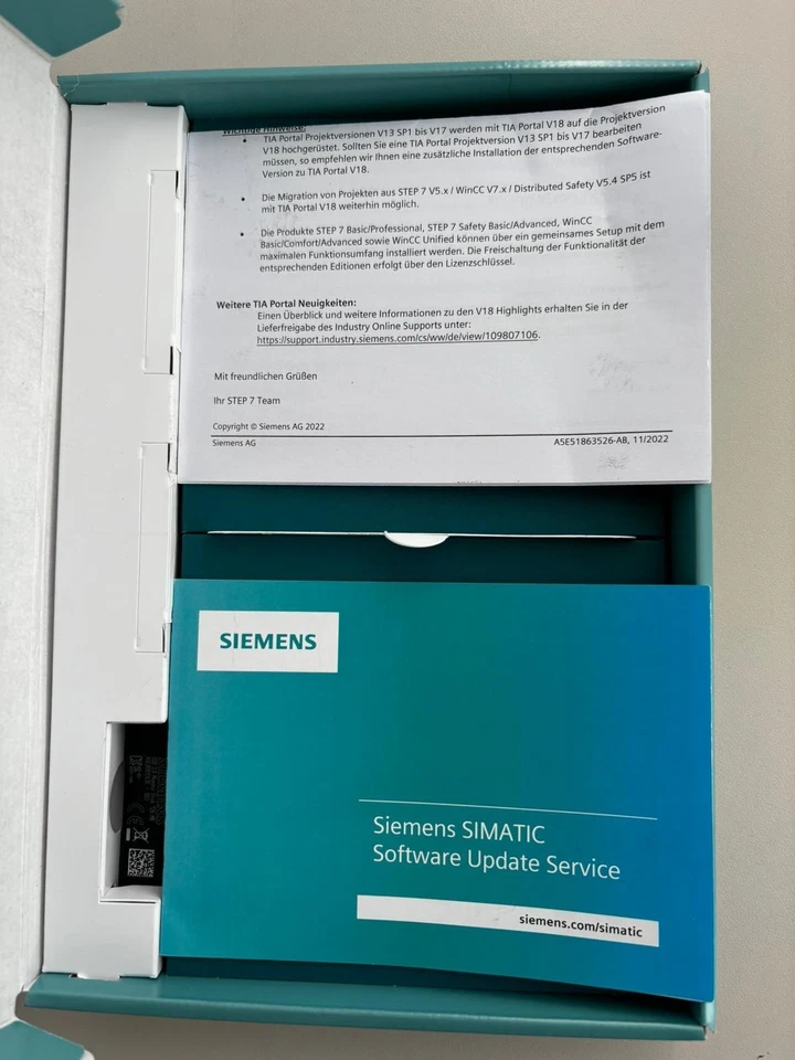 Siemens SIMATIC STEP 7 Professional V18 Combo SUS-220510 - Bild 3 von 4